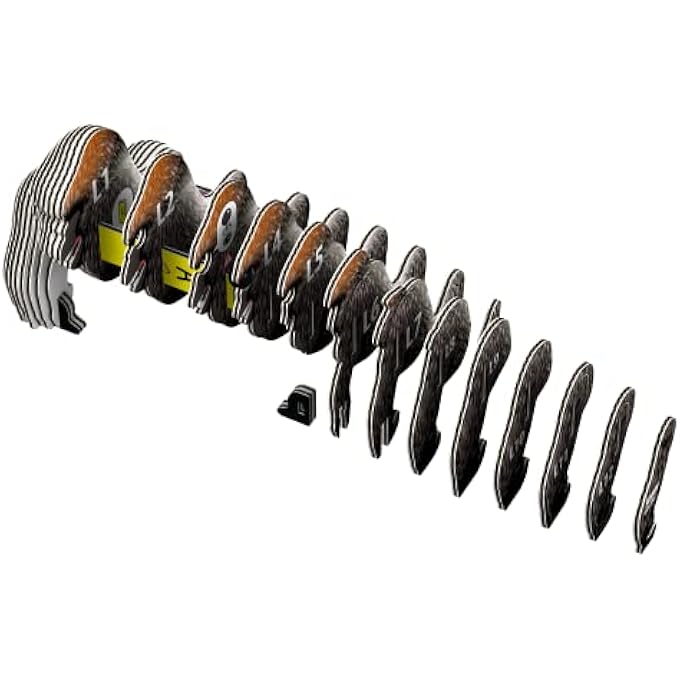 GORILLA 3D PUZZLE - 32 PIECE ECO-FRIENDLY EDUCATIONAL TOY PUZZLE FOR BOYS, GIRLS & KIDS AGES 6+ - Image 2